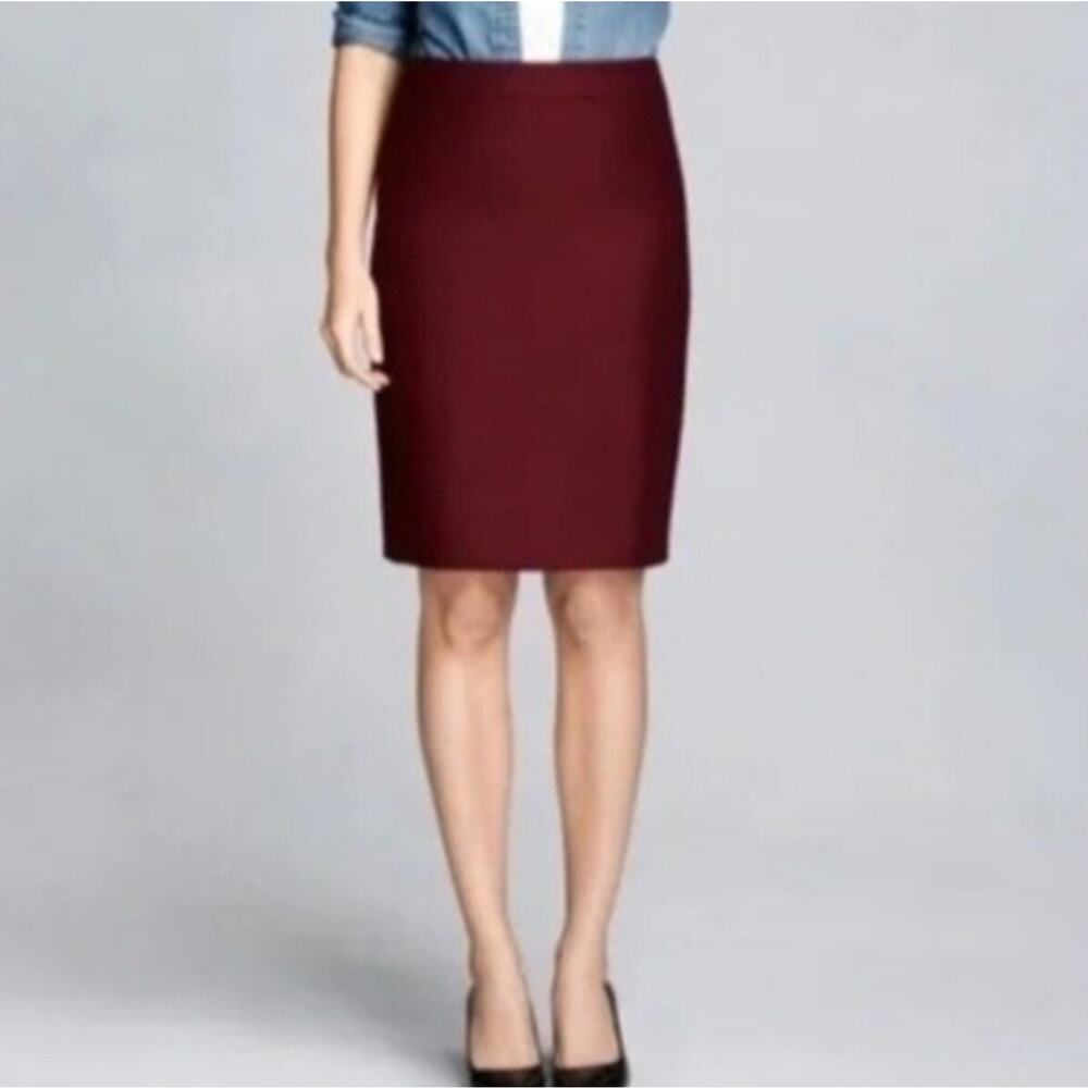 J Crew The Pencil Skirt Sz 0